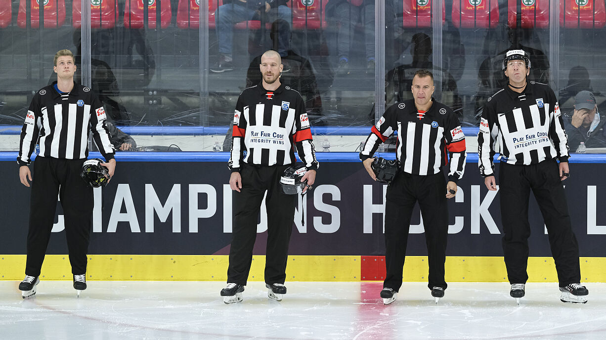 Simon Riecken, Boštjan Groznik, Ladislav Smetana and Pierre Racicot