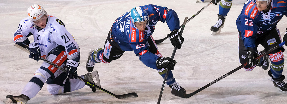 Puck Shot By Ice Hockey Player by Bernhard Lang